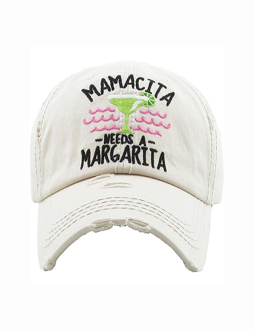Mamacita needs a margarita baseball cap