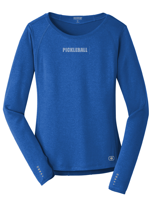 Electric Blue Pickleball Shirt
